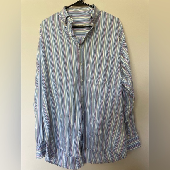 Burberry Other - Burberry London Striped Button Down READ DESCRIPTION